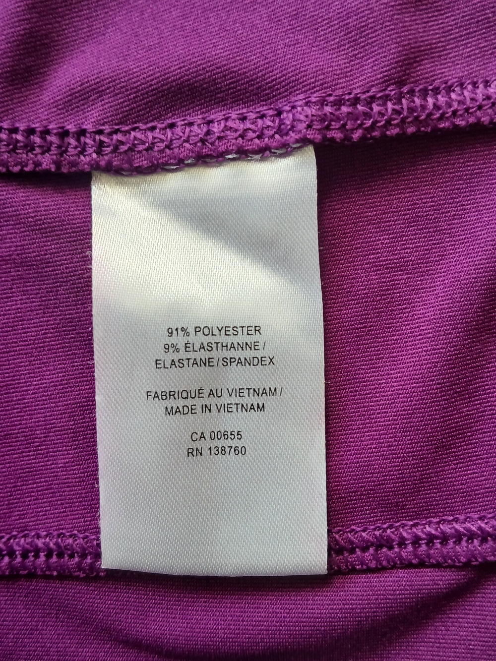 Hyba Women's Small | Purple Racerback Athletic Tank Top | Moisture Wicking Work - Picture 8 of 9